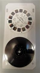 VINTAGE TALKING VIEW MASTER MASTERS OF THE UNIVERSE HE MAN 3-D CARTRIDGE ALBUM -